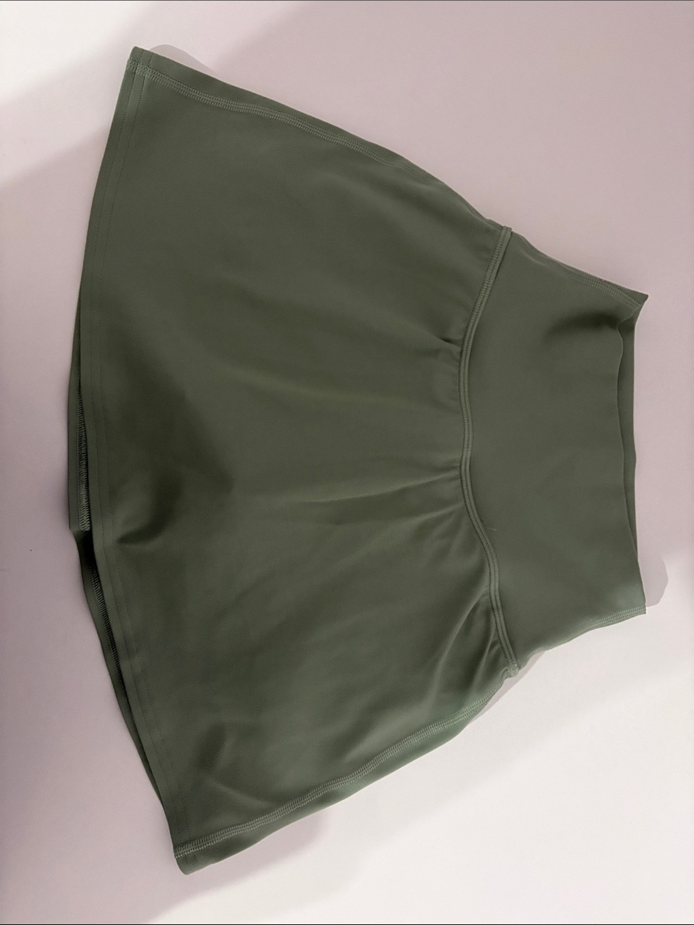 Lululemon sage green skort- size 0